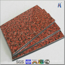 El panel favorable del aluminio del granite del precio favorable para la decoración del edificio